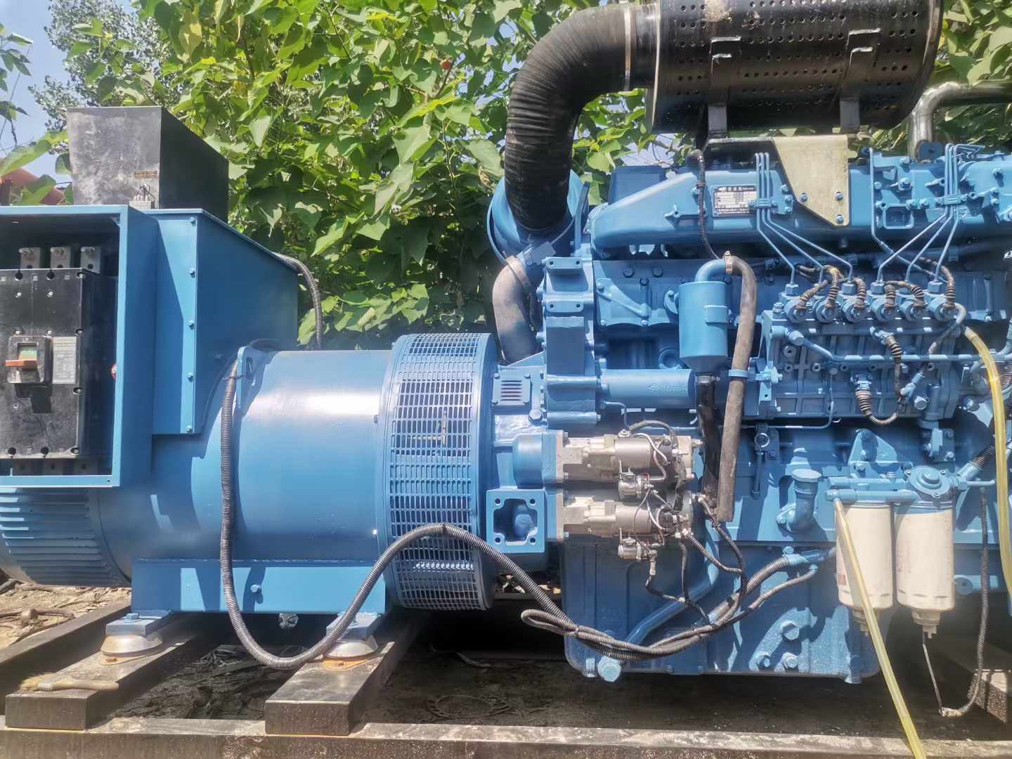 灞桥详细说明降低 800kW 柴油发电机输出电流波动的方法